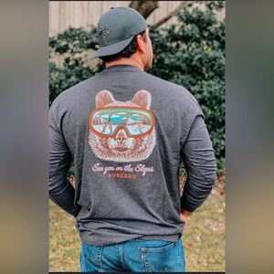 BURLEBO Long Sleeve Tee Shirt. Size‎ 2XL